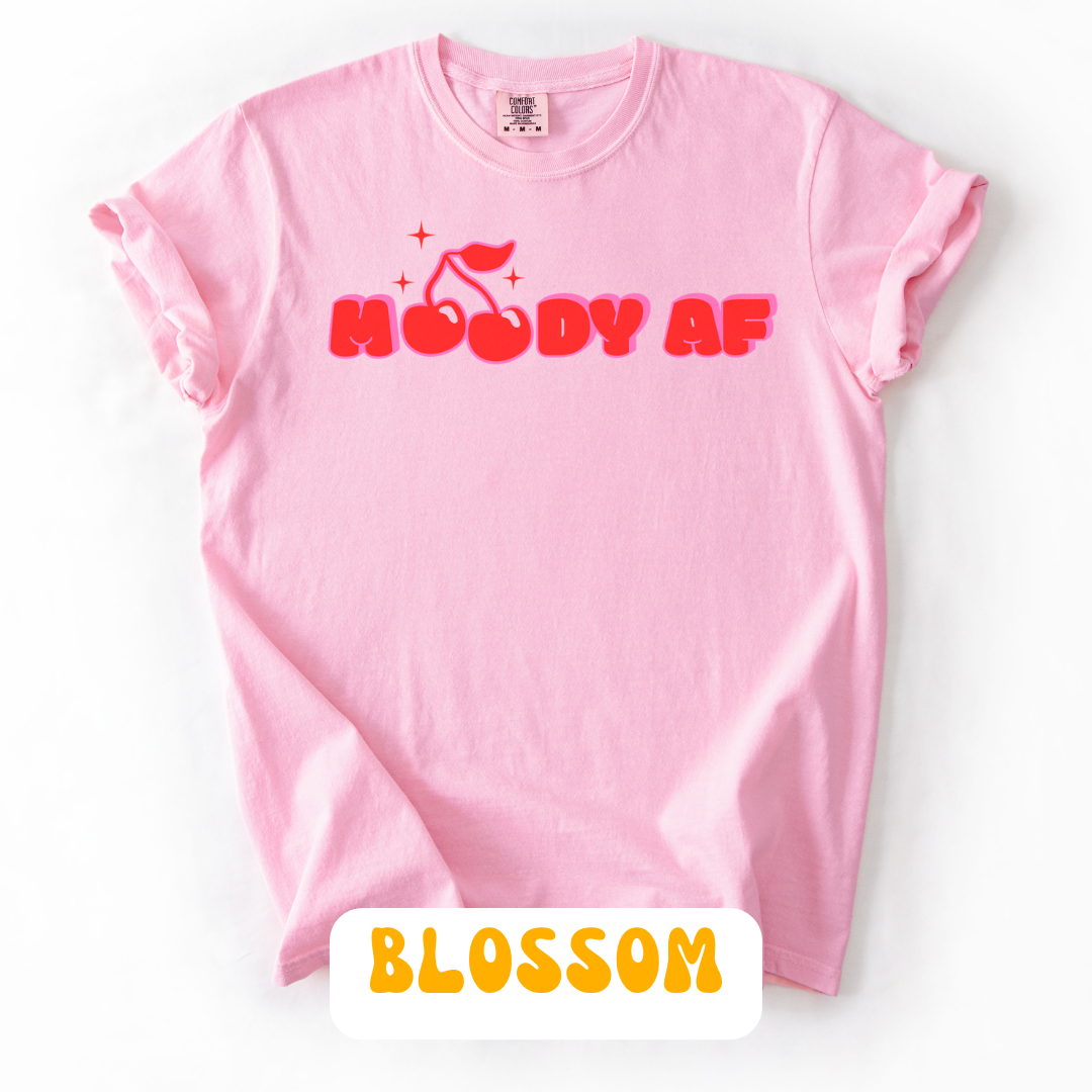 Moody AF Cherry Tee