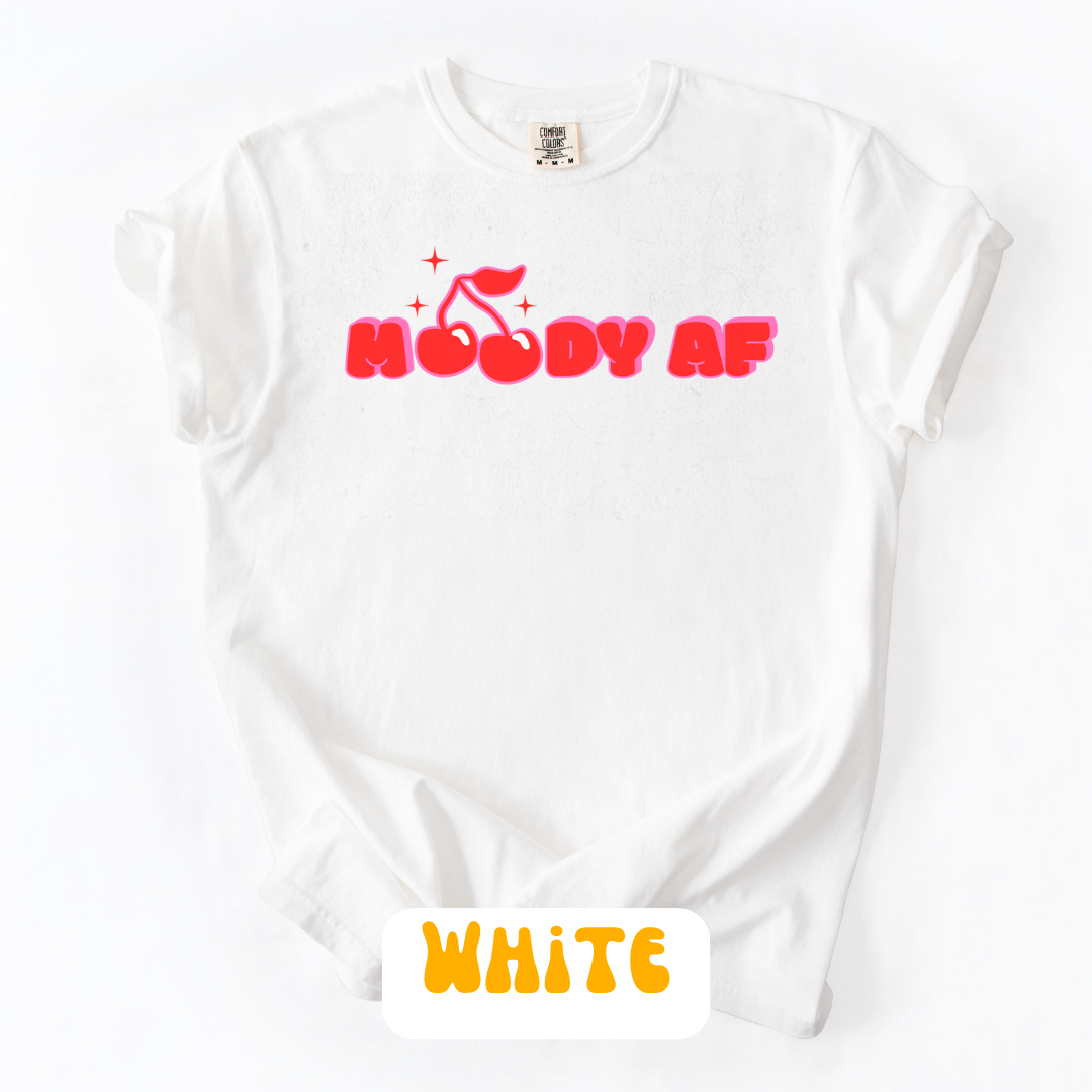 Moody AF Cherry Tee